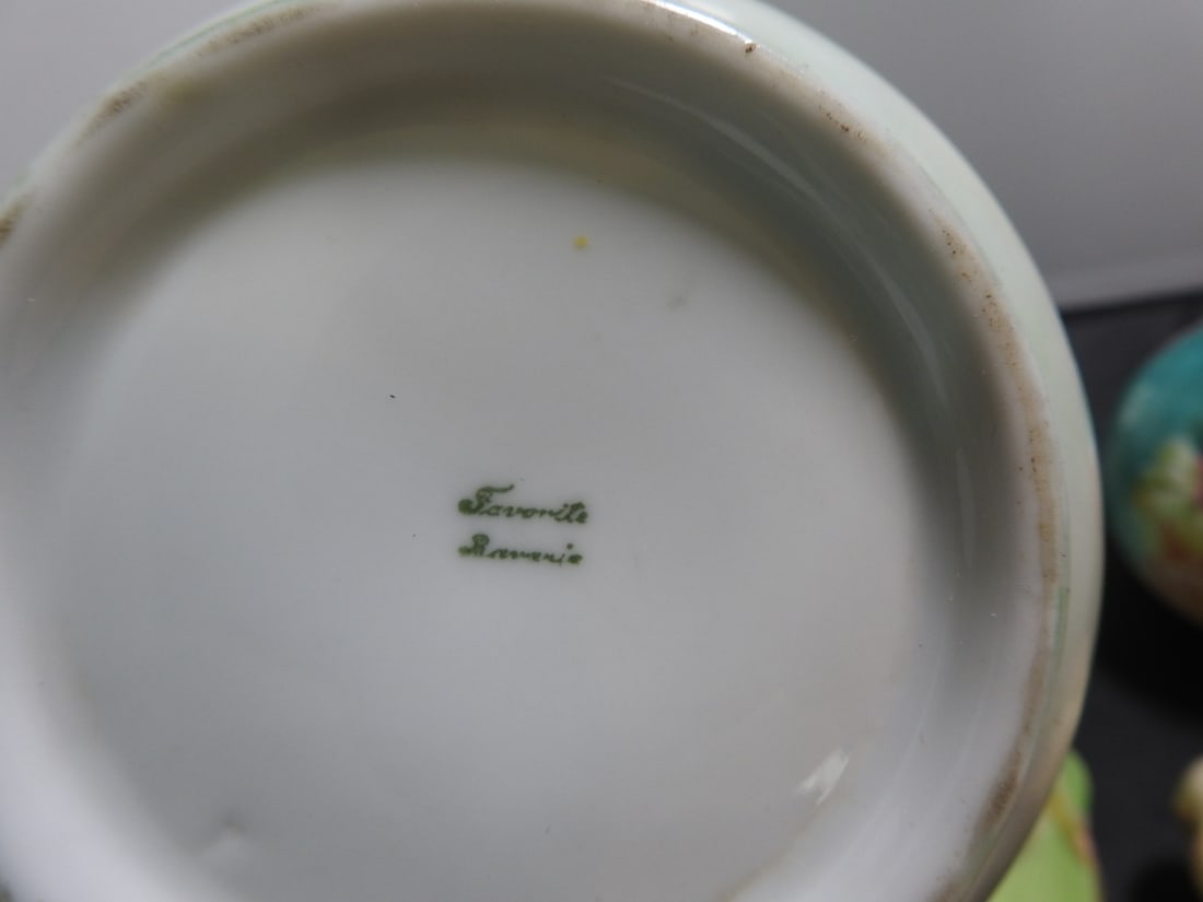 Vintage Hand-Painted Ceramic Decorative Lot - 8
