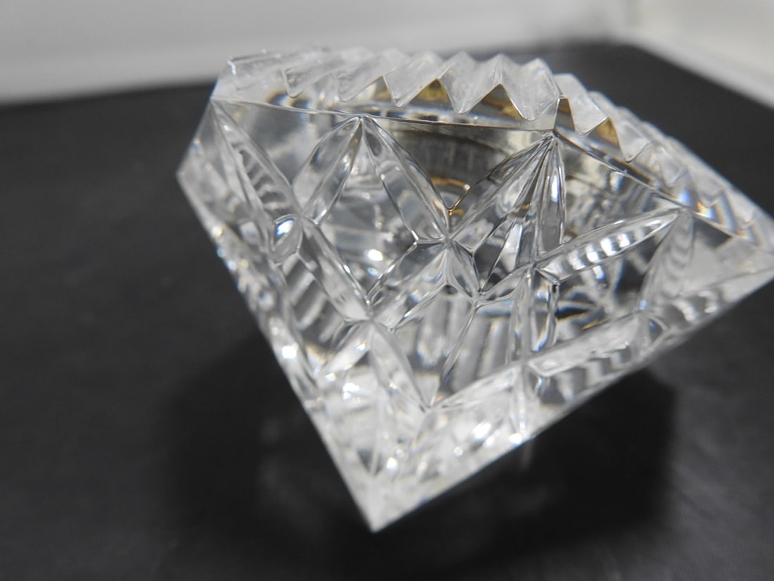 Waterford Crystal Desk Clock with Extra Battery - 5