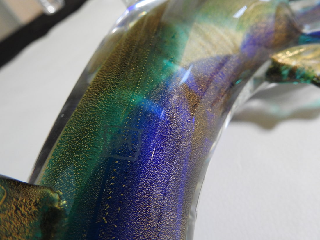 Murano Glass Hippocampus and Framed Art Lot - 12