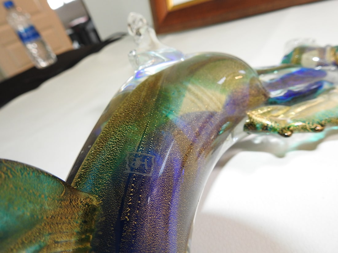 Murano Glass Hippocampus and Framed Art Lot - 14