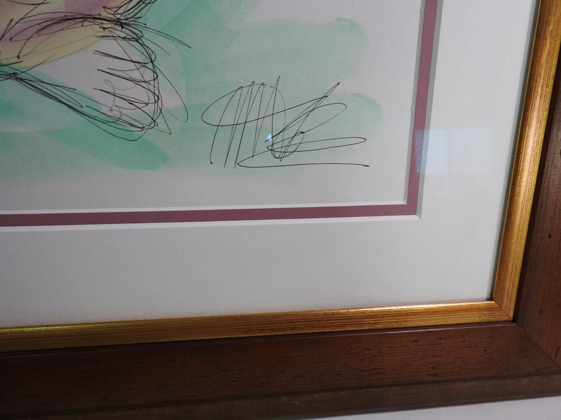 Murano Glass Hippocampus and Framed Art Lot - 7