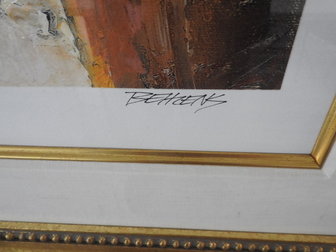 Behrens Still Life Framed Print, No. 106/175 - 7