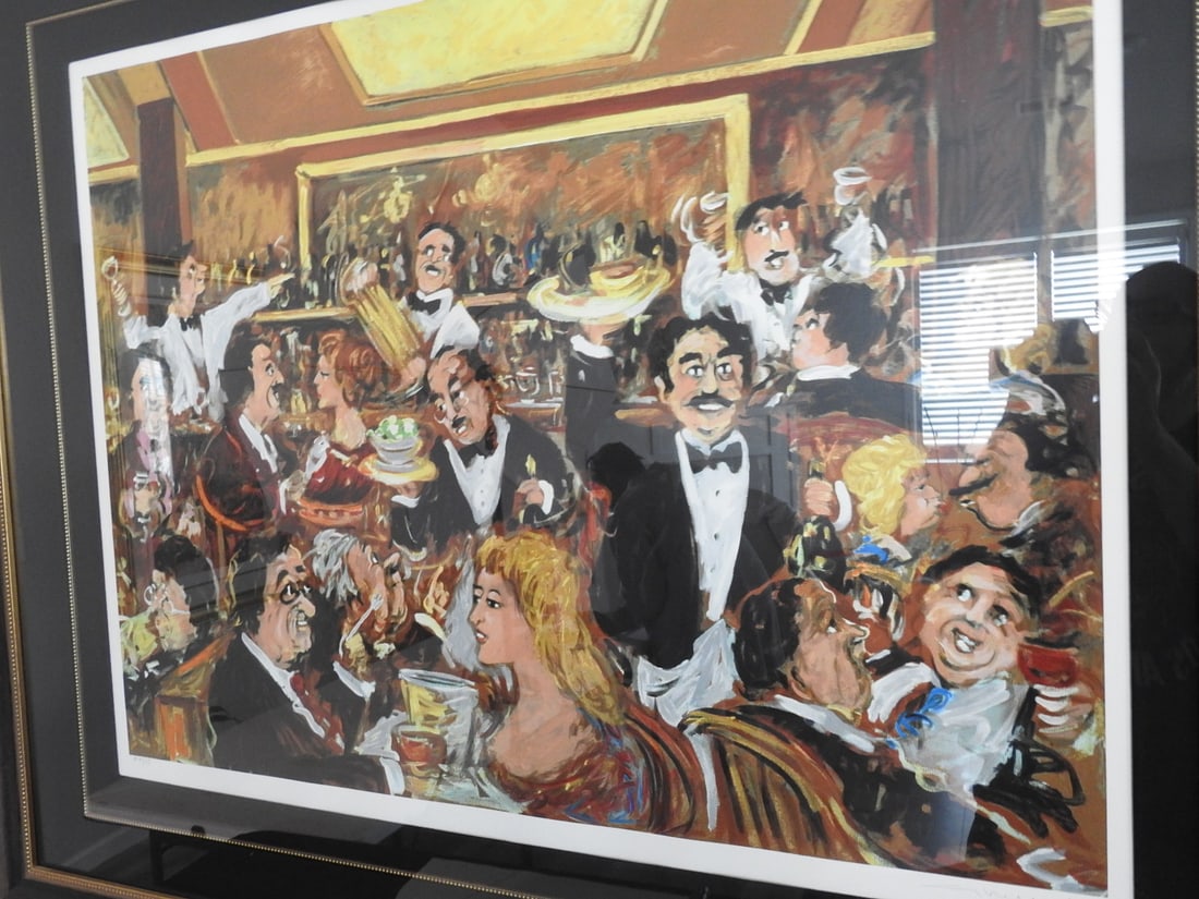 Guy Buffet Jojo Framed Reproduction Print - 2