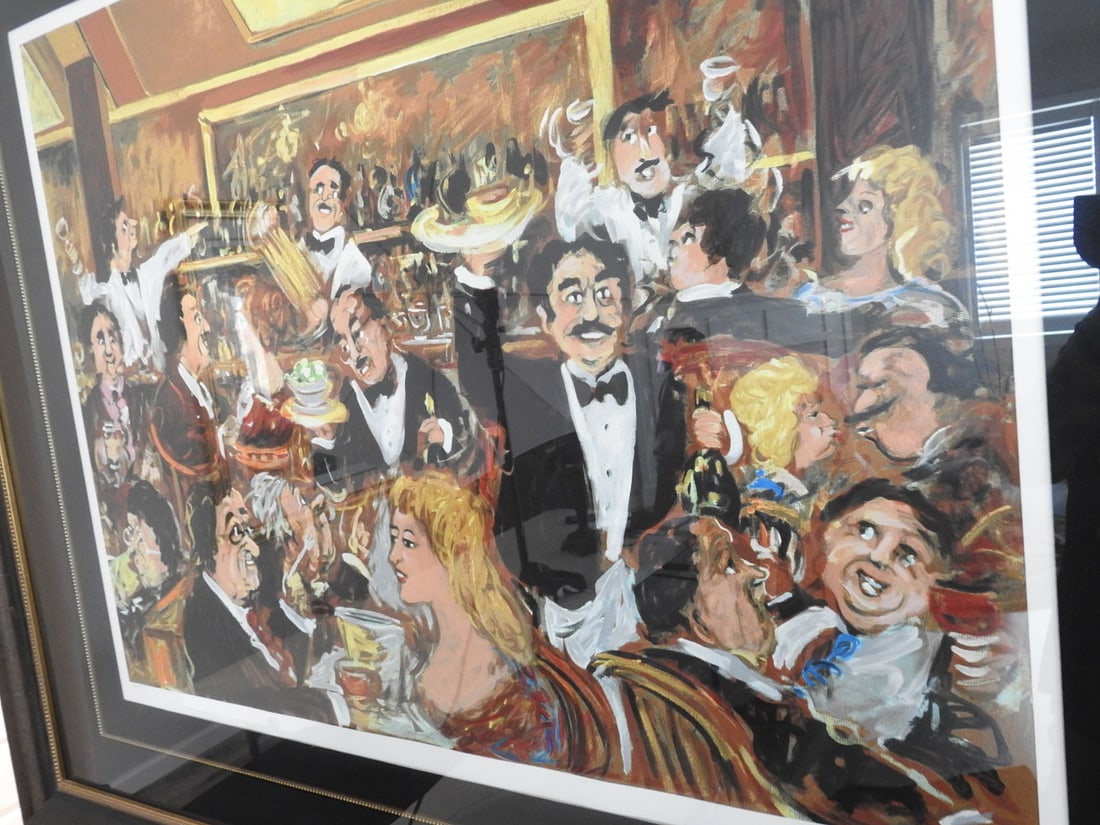 Guy Buffet Jojo Framed Reproduction Print - 3