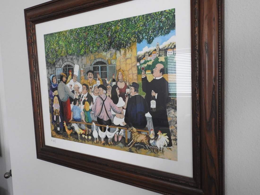 Guy Buffet Autumn in Provence Framed Reproduction Print (1 of 4)