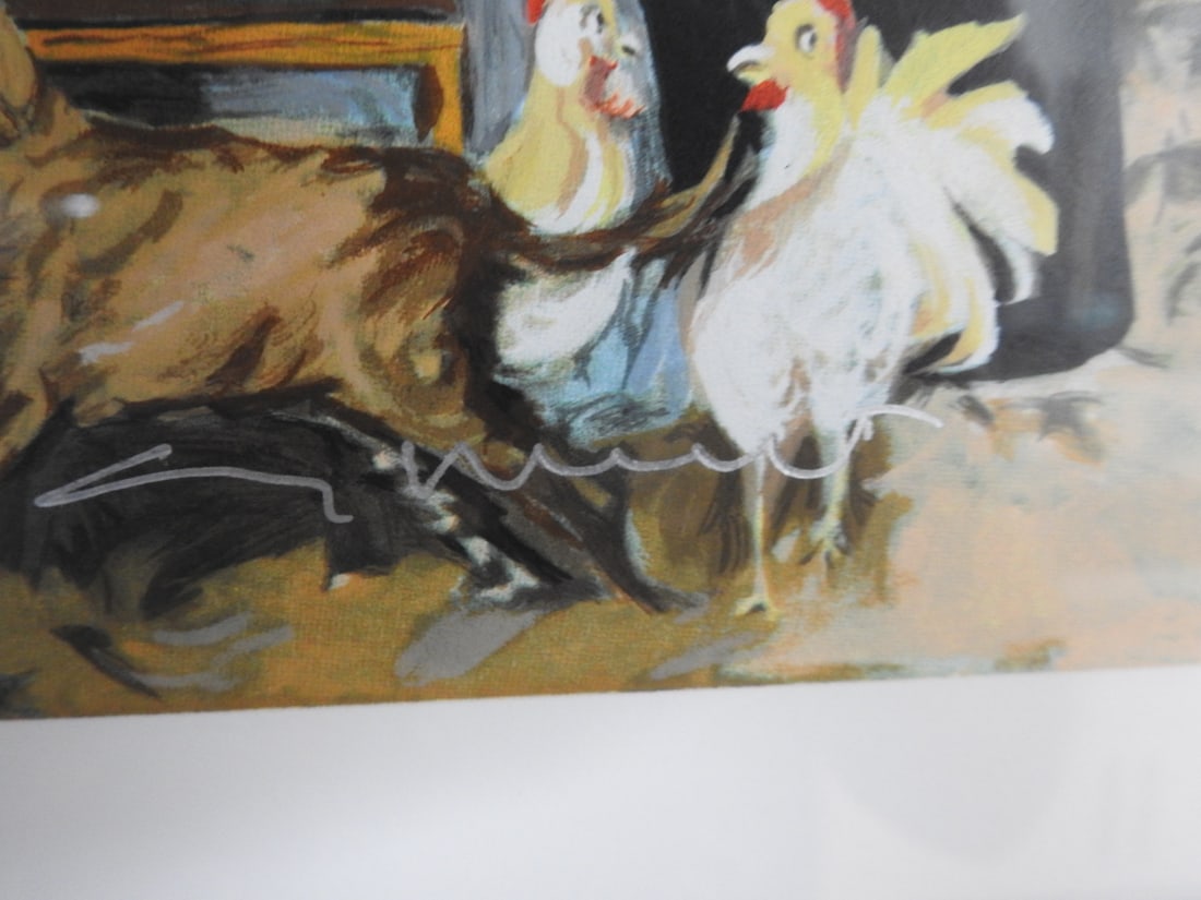 Guy Buffet Autumn in Provence Framed Reproduction Print - 2