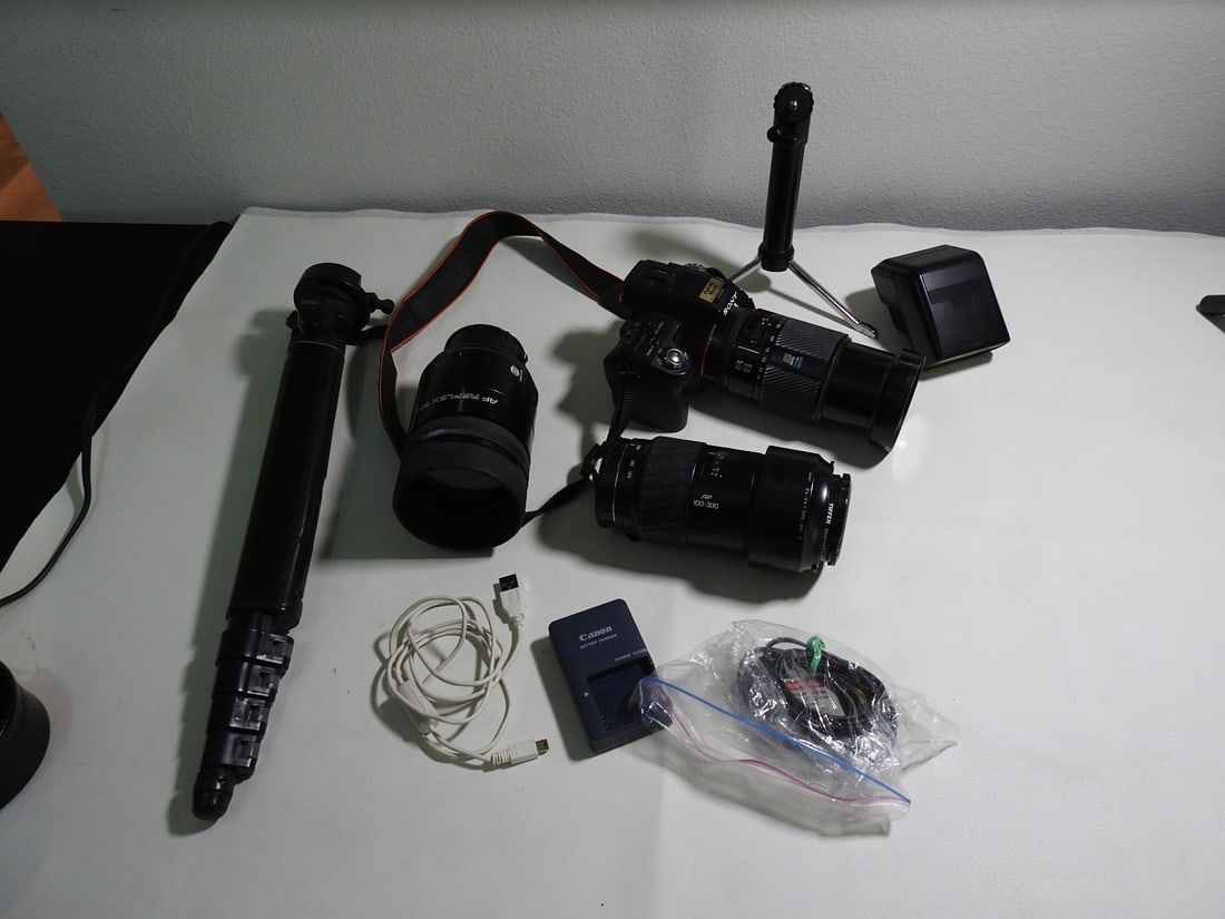 Sony Alpha SLT-A55V Camera Kit with Minolta Lenses (1 of 18)