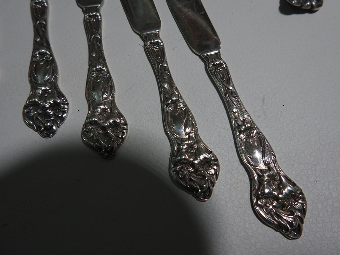 24-Piece International Silver Frontenac Sterling Flatware Set - 3