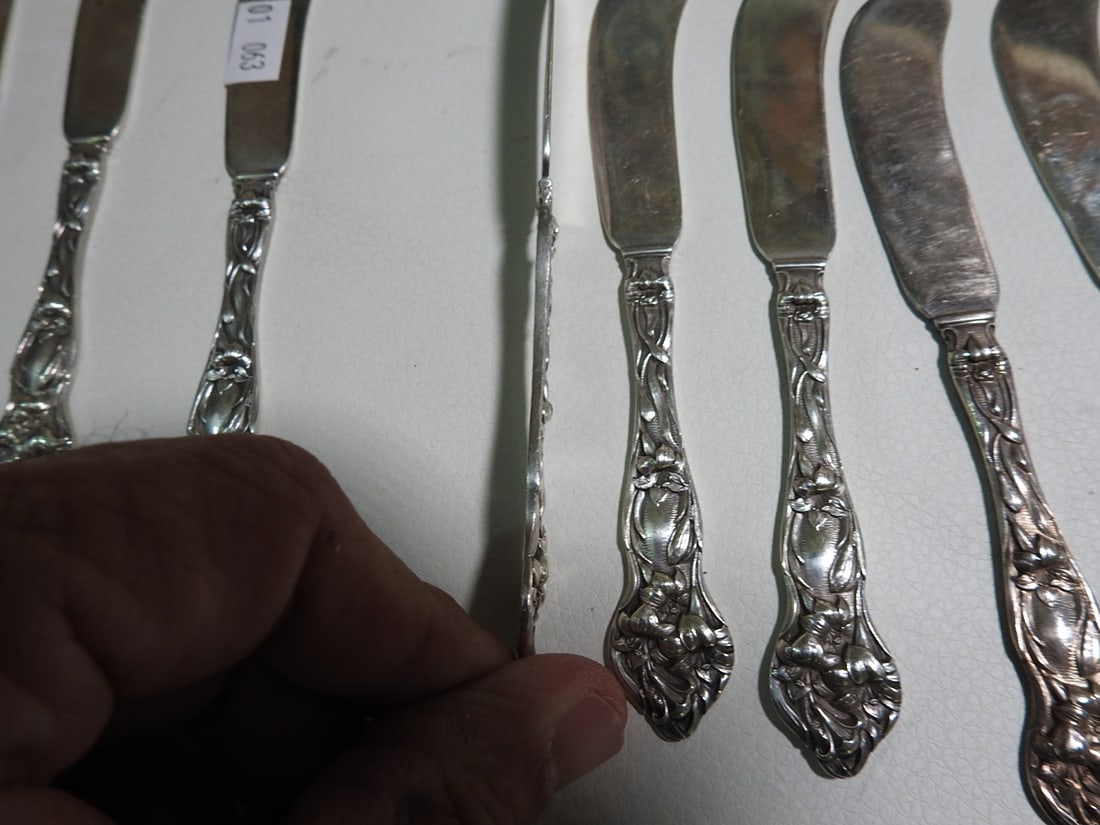 24-Piece International Silver Frontenac Sterling Flatware Set - 4
