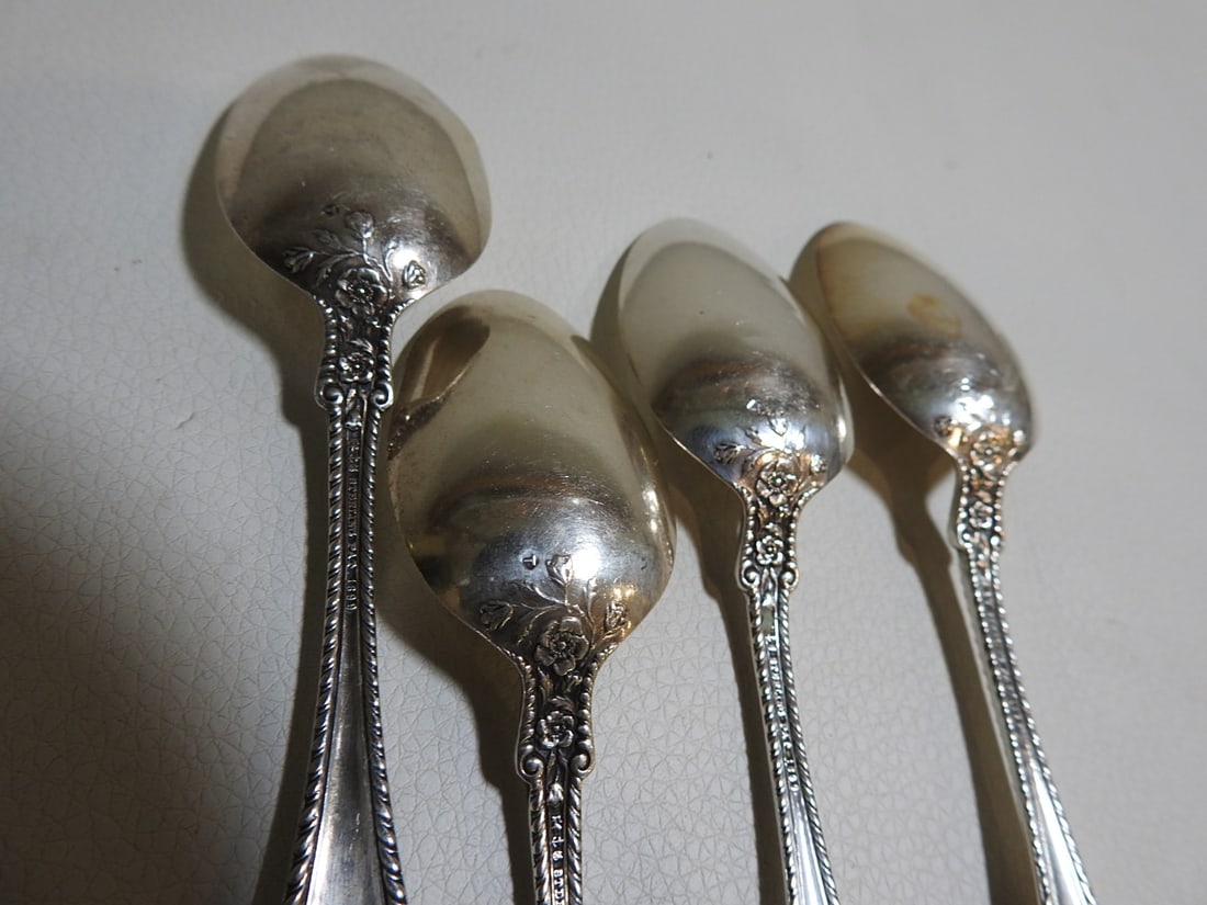 11-Piece Gorham Cambridge Sterling Silver Spoon Set - 3