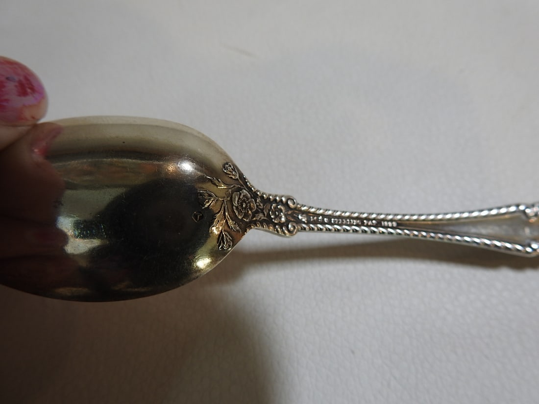 11-Piece Gorham Cambridge Sterling Silver Spoon Set - 4