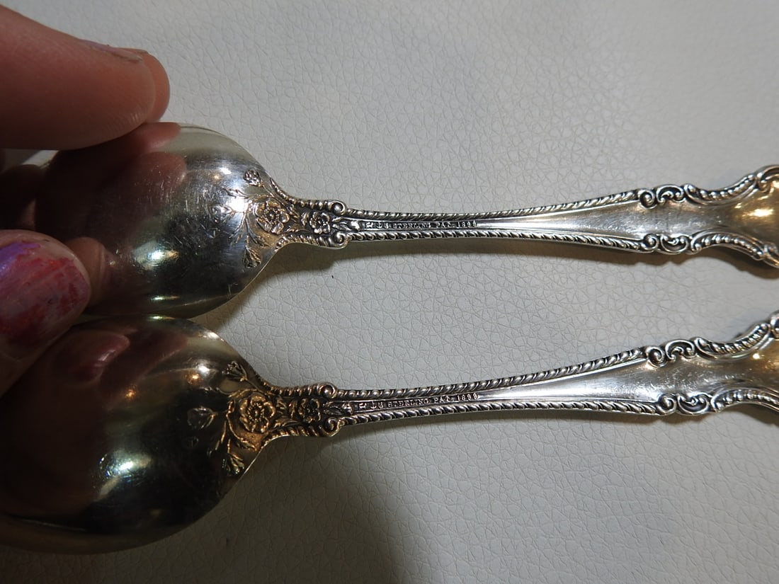 11-Piece Gorham Cambridge Sterling Silver Spoon Set - 5