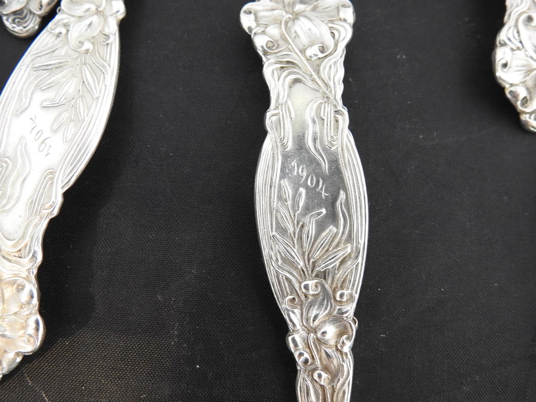 12-Piece International Silver Frontenac Sterling-Handled Knife Set - 3