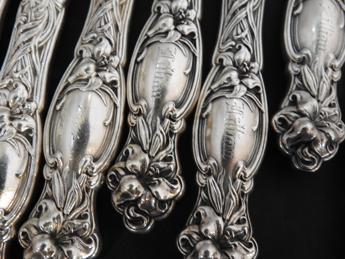 12-Piece International Silver Frontenac Sterling-Handled Knife Set - 7