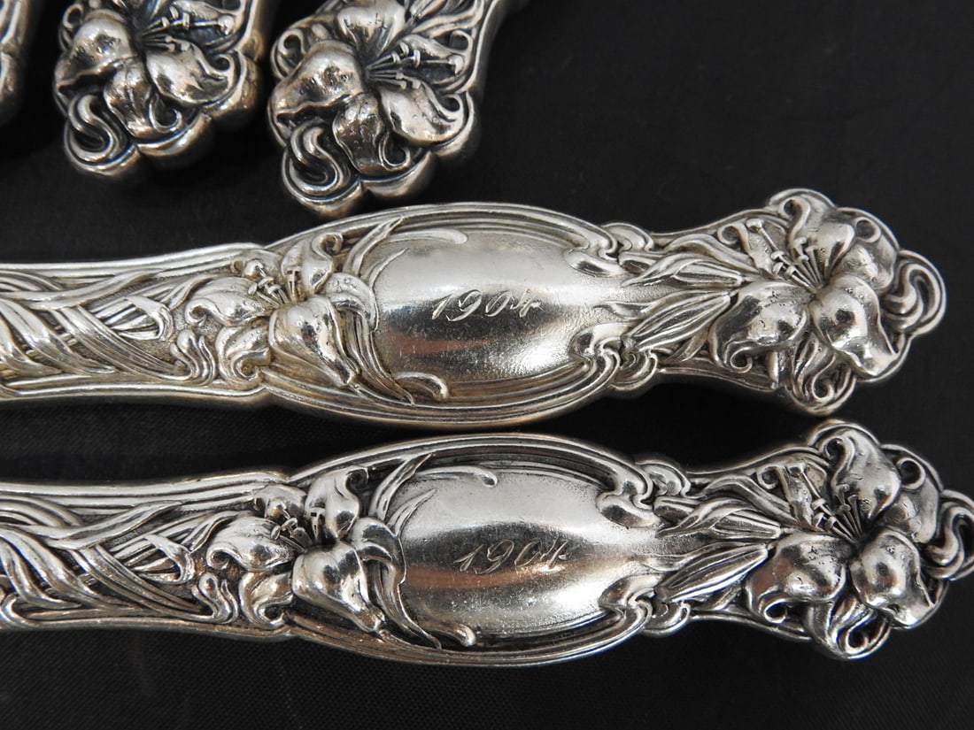 12-Piece International Silver Frontenac Sterling-Handled Knife Set - 8