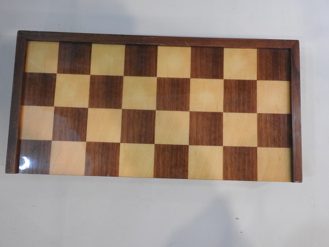 Vintage Swiss Wood Chess Set with Original Manual - 6