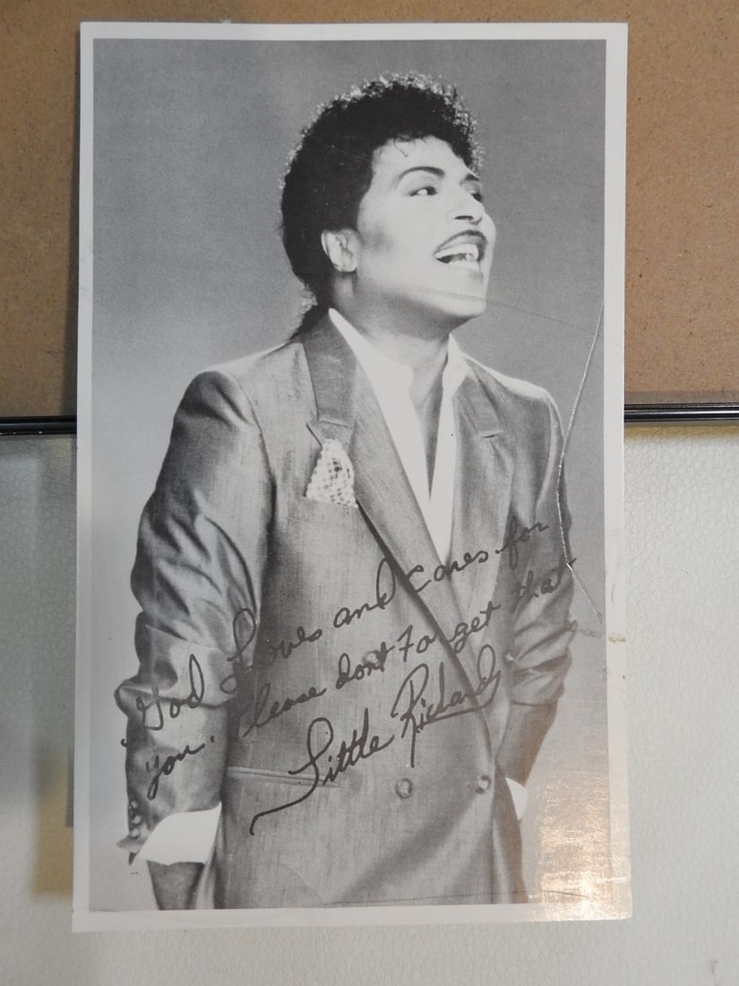 Framed Here's Little Richard Album Display - 4