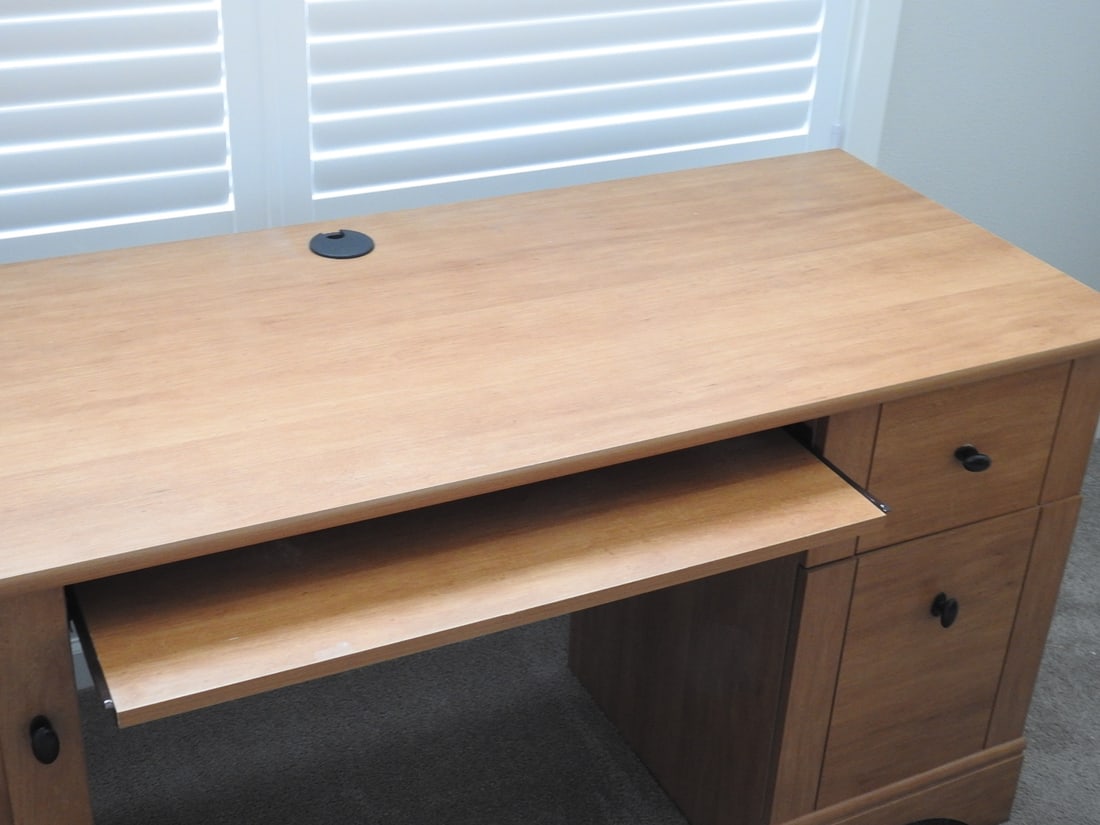 Particle Board Office Desk - 2