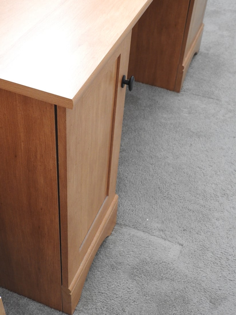 Particle Board Office Desk - 4
