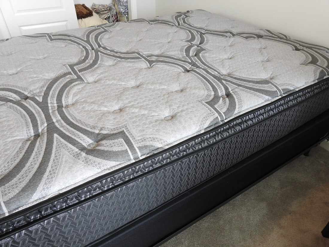 Corsicana Bedding Queen Box Spring and Mattress - 5