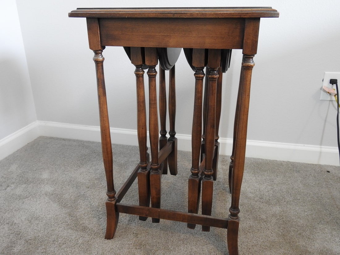 Brandt Wooden Nesting Tables, Set of 3 - 10