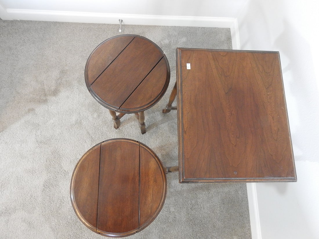 Brandt Wooden Nesting Tables, Set of 3 - 2