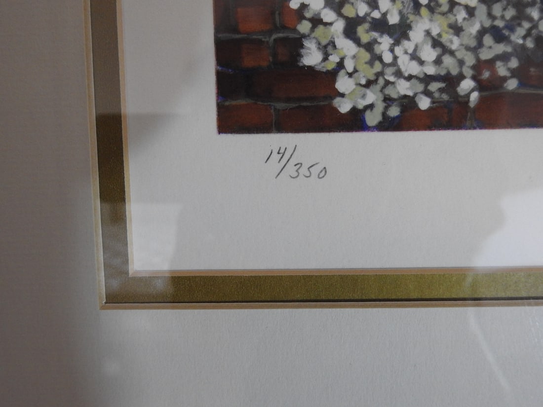 John Powell Red Brick Garden Signed Limited Edition Print 14/350 - 3