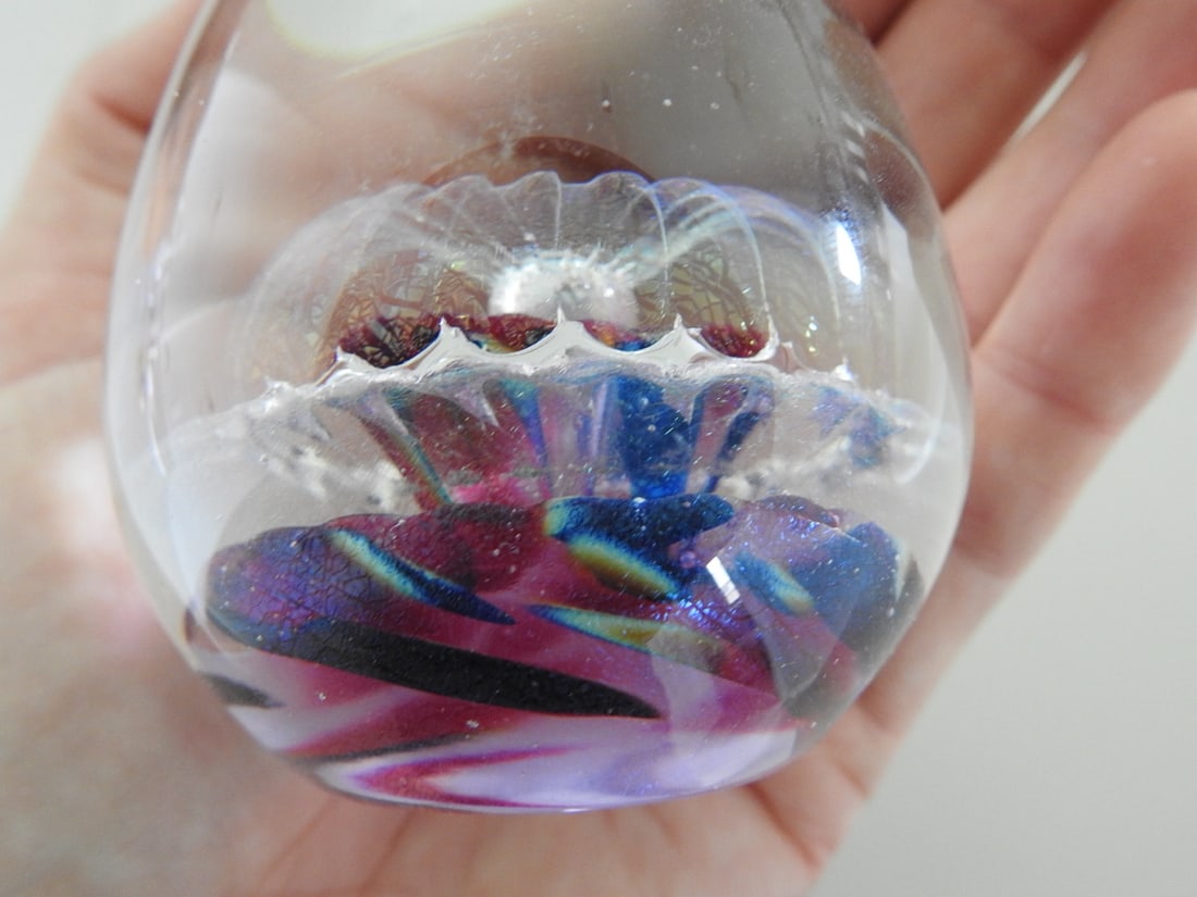 Signed Mayford Studio Art Glass, 1992 - 4