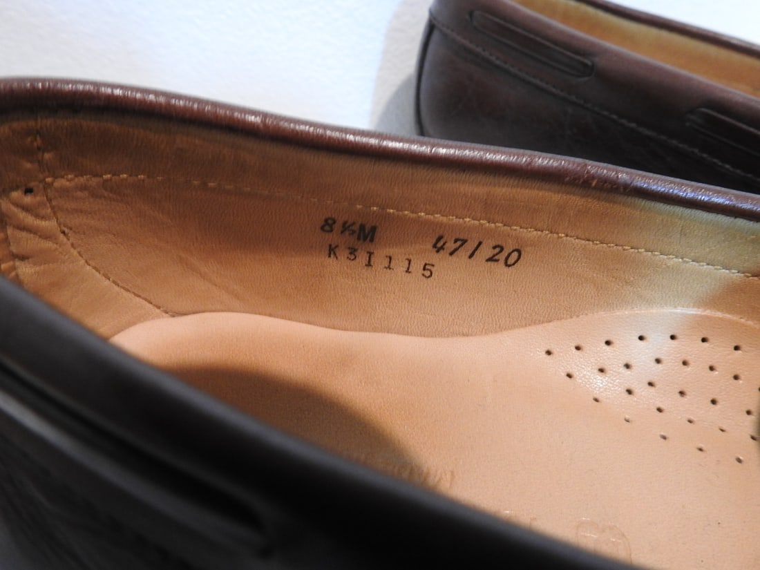 Bruno Magli Men's Cowhide Shoes with Dustbag, Size 8.5 - 5
