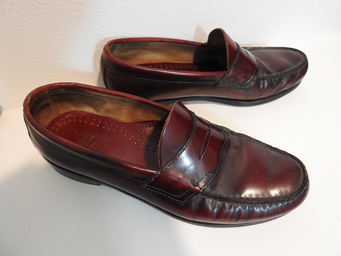 G.H. Bass & Co. Weejuns Penny Loafers with Dustbag, Size 8.5 - 3