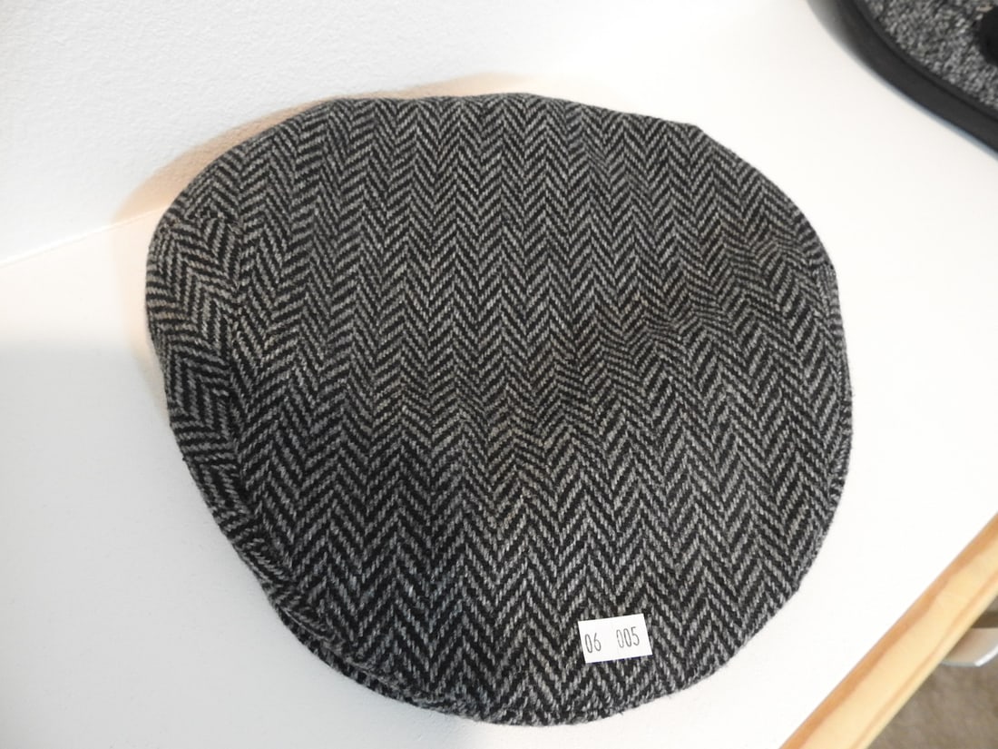 Scala Hat, Size Large: Scala hat marked size Large. Approx. 1.5 x 10 x 10.5 in.