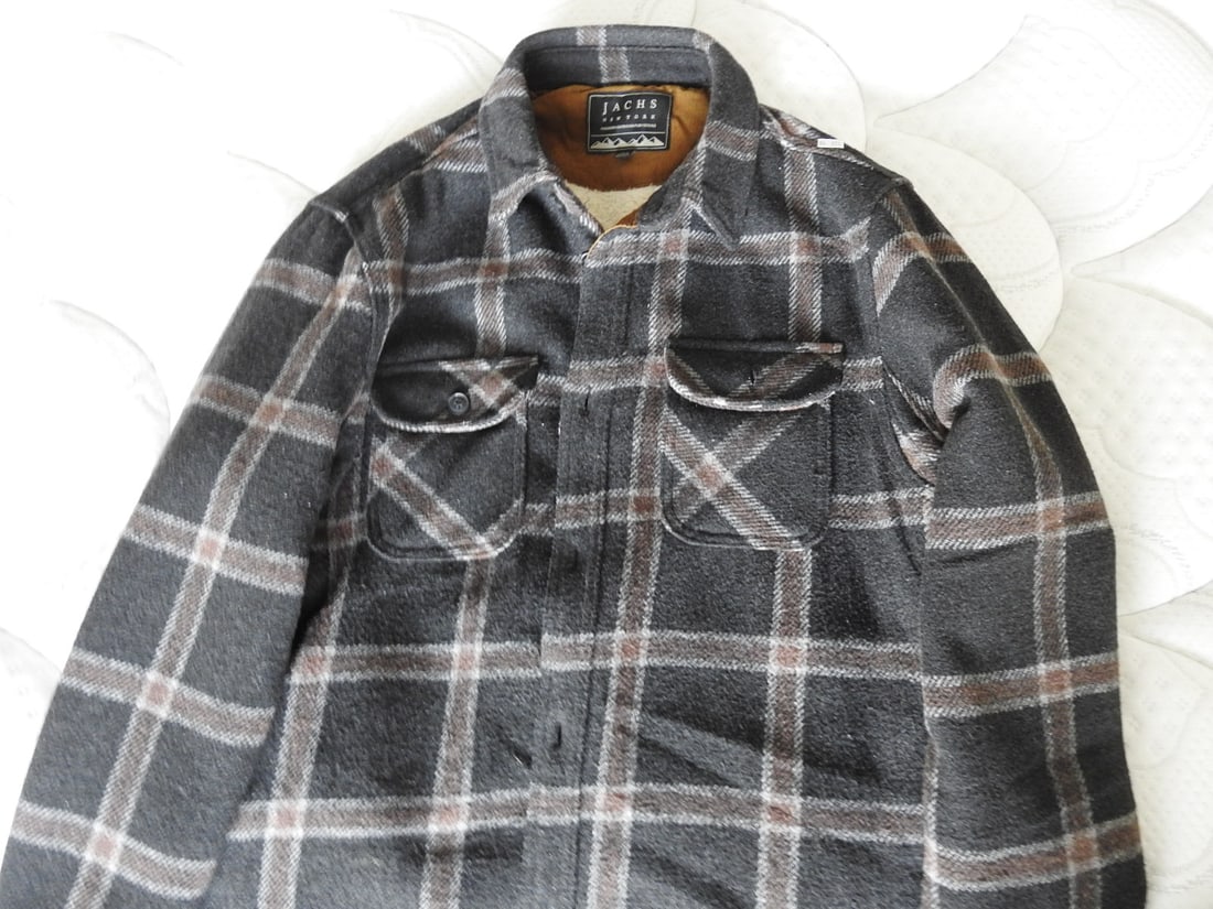 Jachs NY Wool-Lined Jacket, Size Large - 3