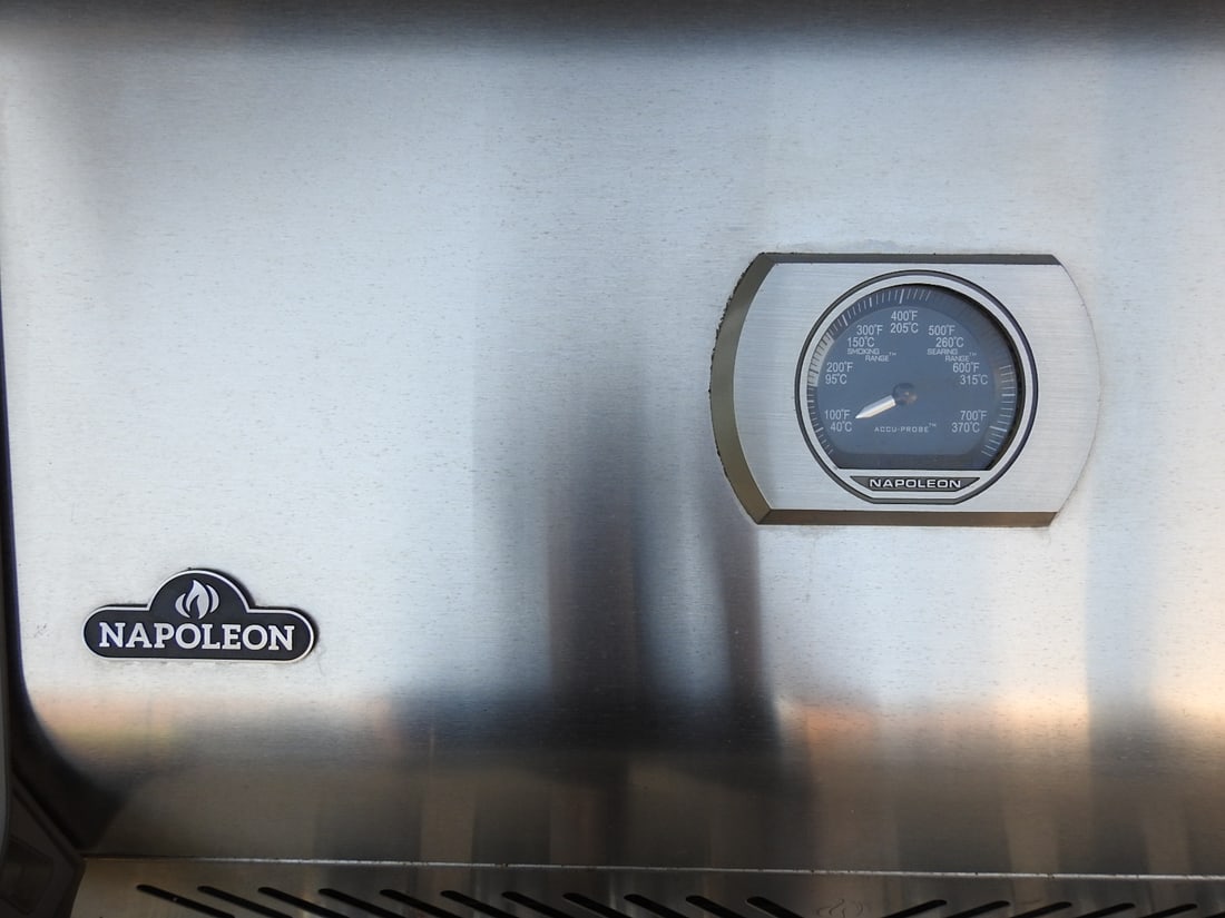 Napoleon Prestige Stainless Steel Propane Gas Grill - 10