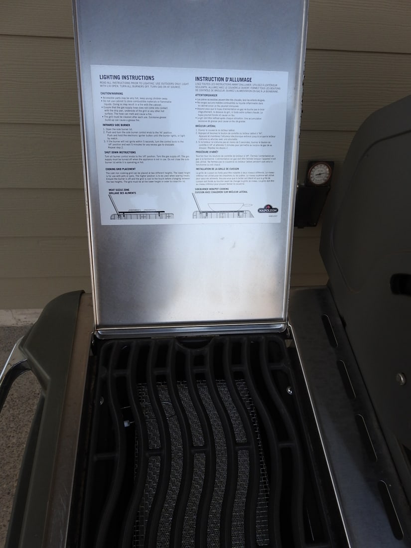 Napoleon Prestige Stainless Steel Propane Gas Grill - 5