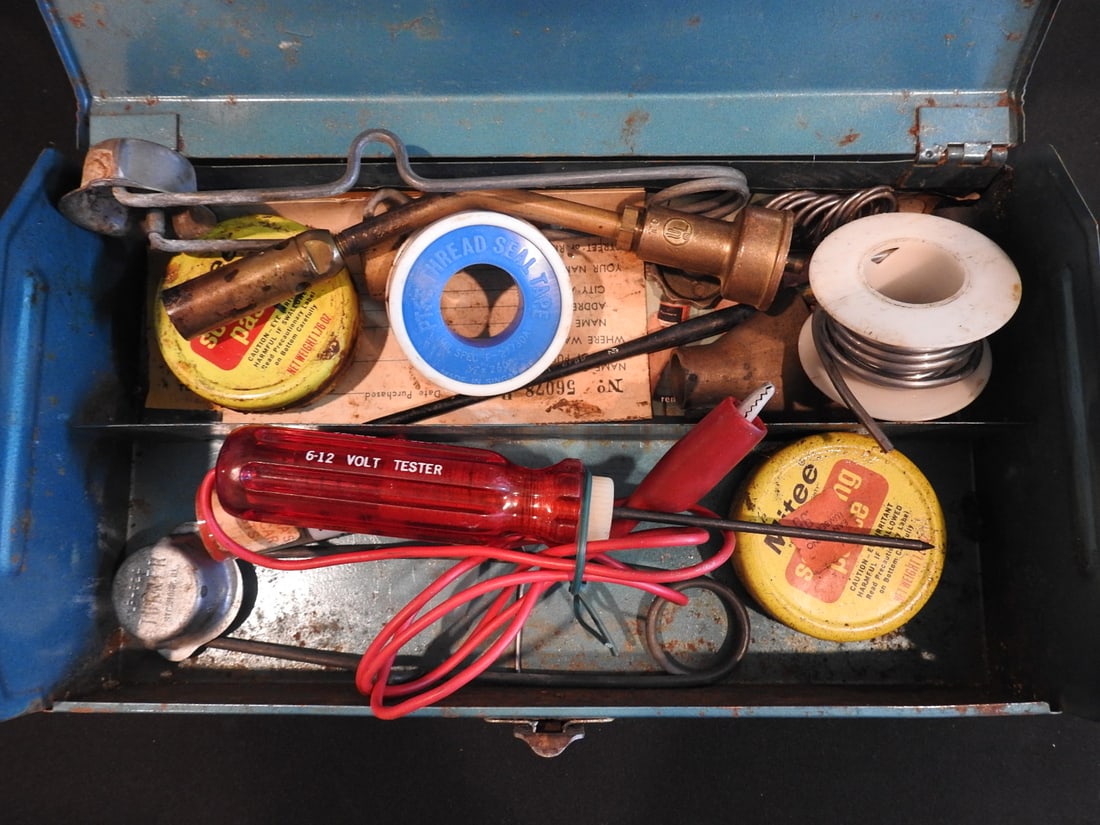 Vintage Blow Torch and Small Equipment Lot - 2