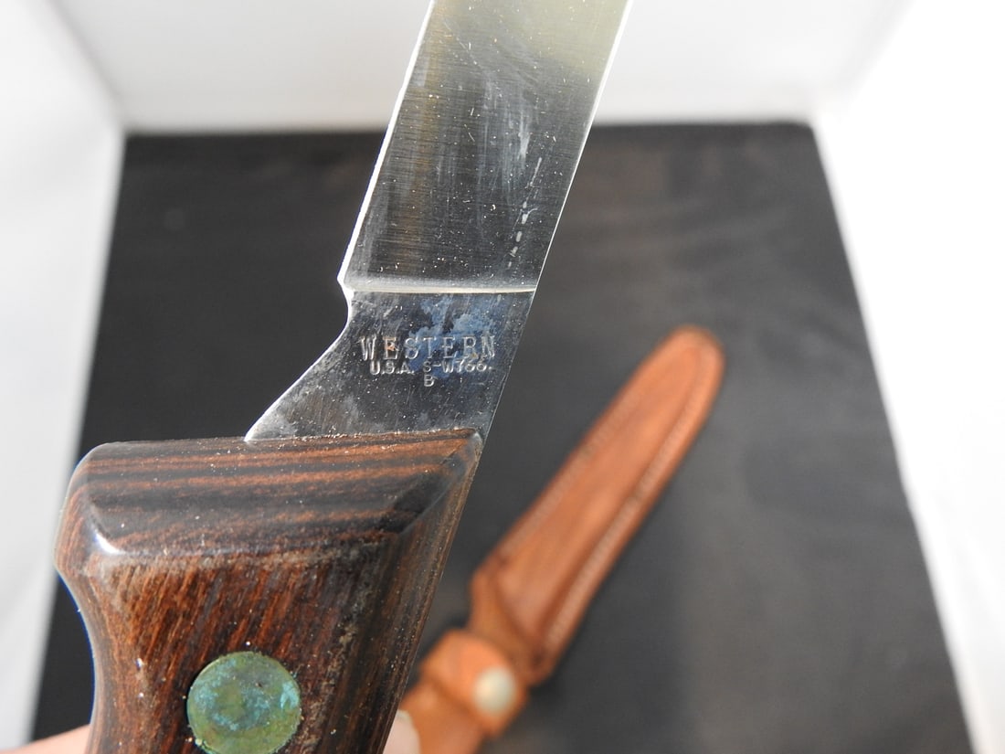 Vintage Western Brand Knife - 3