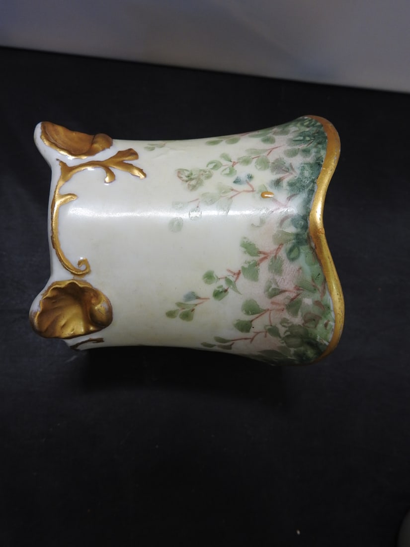 Collection of Antique and Vintage Hand-Painted Porcelain Items - 6