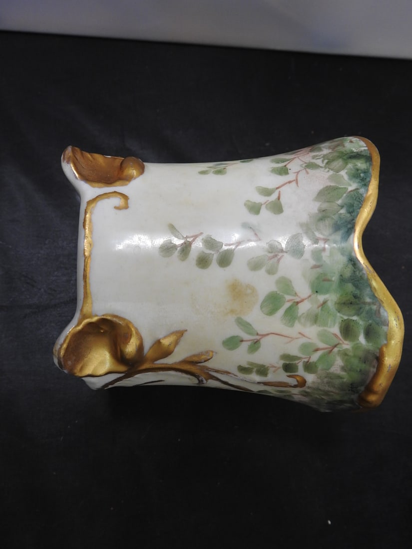 Collection of Antique and Vintage Hand-Painted Porcelain Items - 7