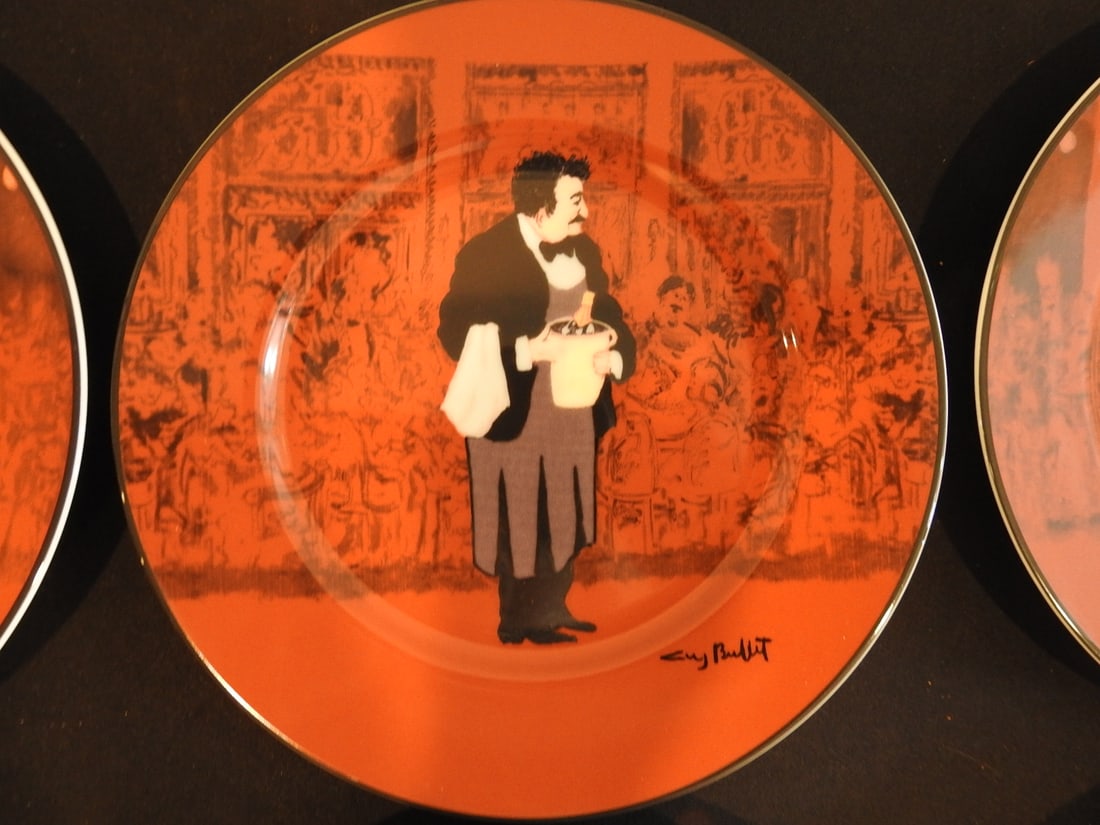 Williams Sonoma Guy Buffet Salad Plates - 3