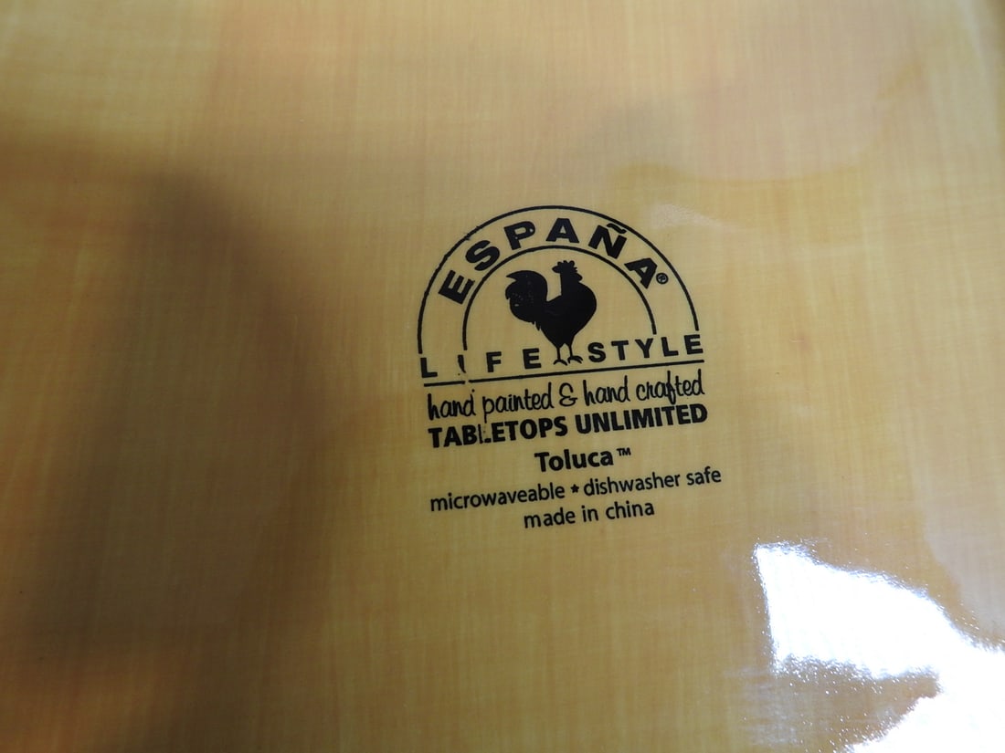 Table Tops Unlimited Espana Toluca Dinner Plates - 5