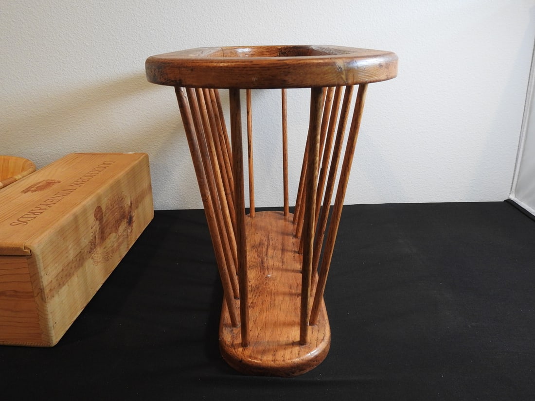 Three Wooden Home Decor Items - 11