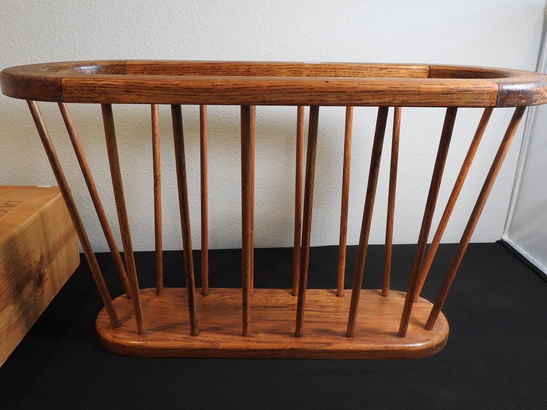 Three Wooden Home Decor Items - 9
