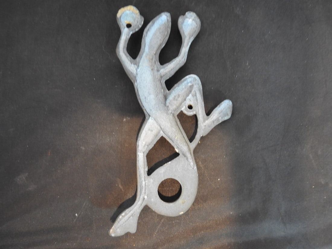 Whimsical Home Decor Collection with Metal Lizard - 8