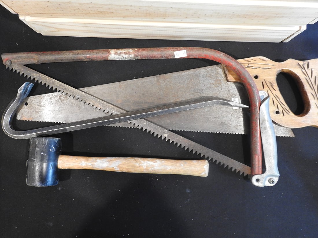 Wooden Crate of Vintage Tools - 2