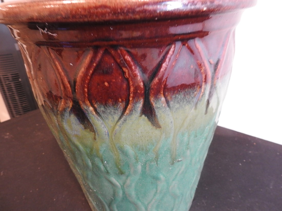 Textured Ceramic Planter - 3