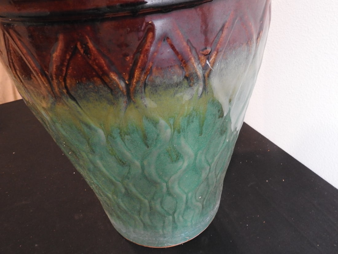 Textured Ceramic Planter - 2