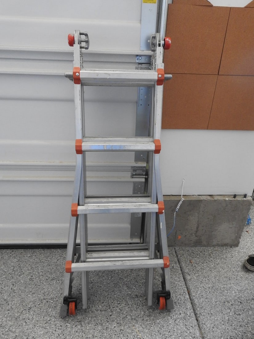 Adjustable Collapsible Ladder - 5