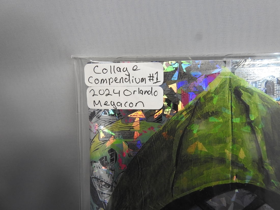 2024 MegaCon Orlando Collage Compendium #1 Shattered Glass Foil Variant - Signed Kyle Willis - 2
