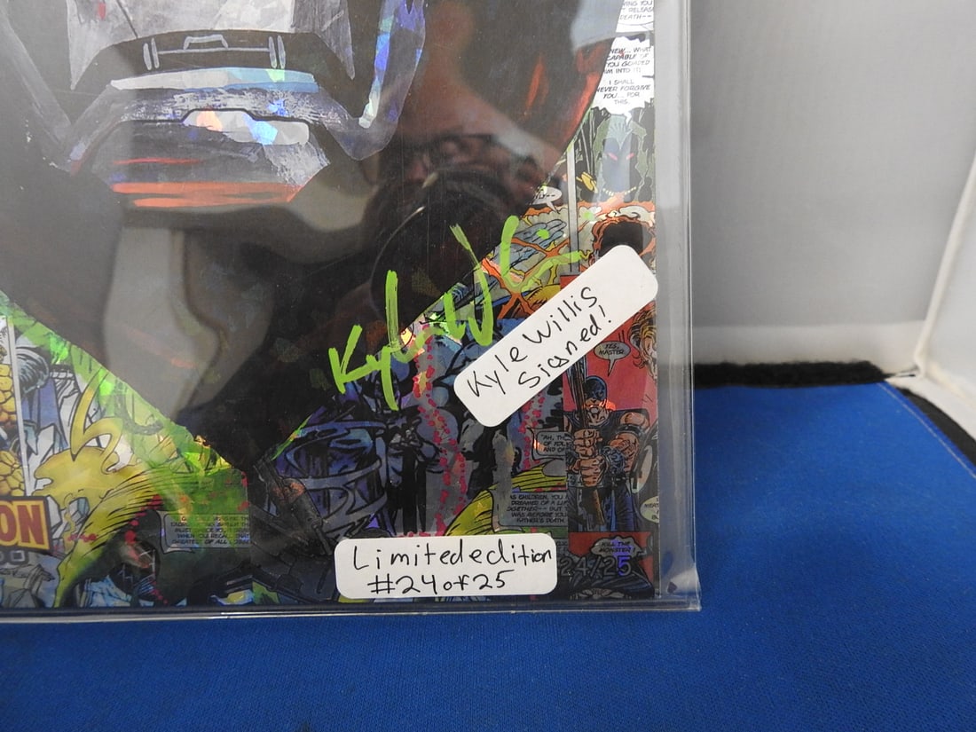2024 MegaCon Orlando Collage Compendium #1 Shattered Glass Foil Variant - Signed Kyle Willis - 4