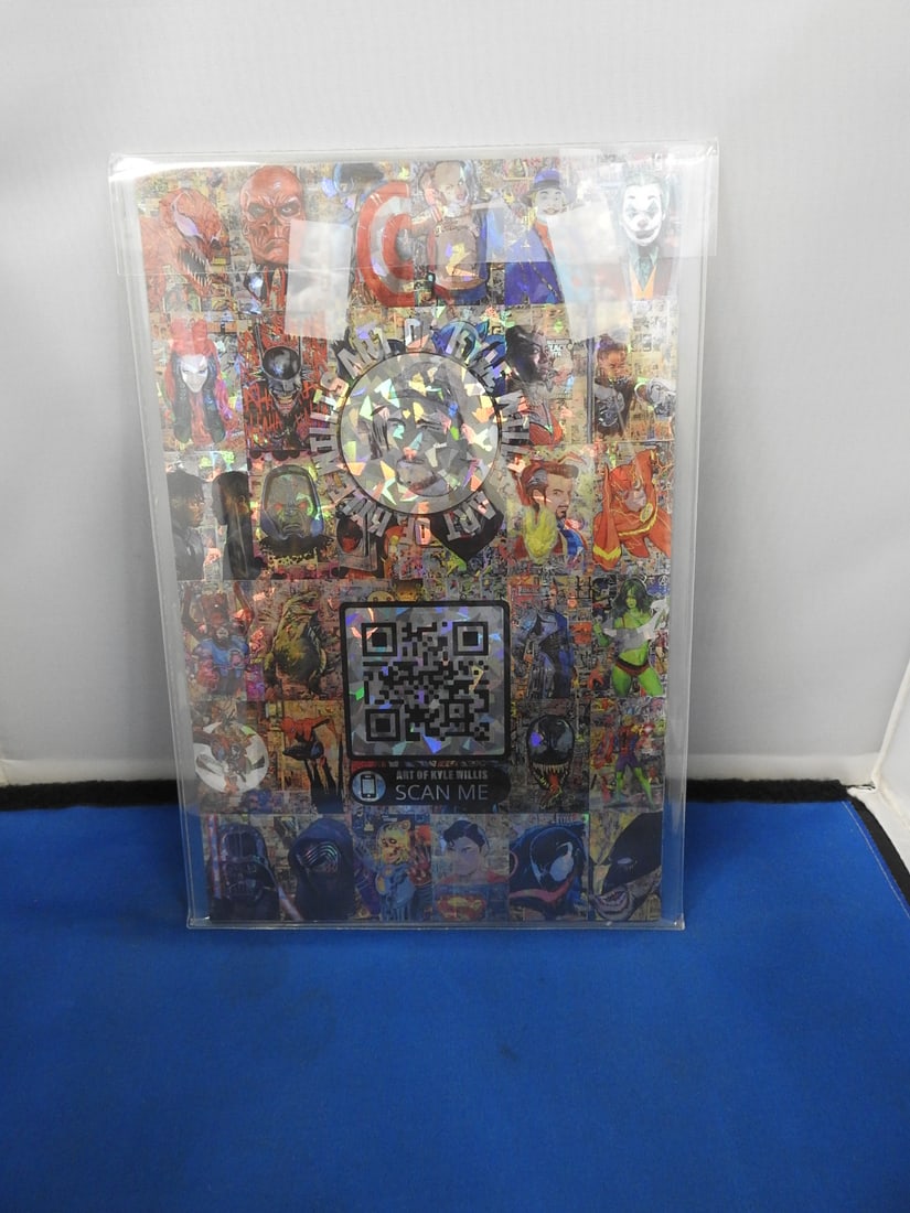 2024 MegaCon Orlando Collage Compendium #1 Shattered Glass Foil Variant - Signed Kyle Willis - 6